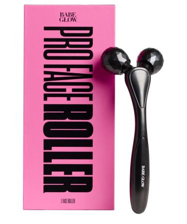 BABE ORIGINAL Facial Massage Pro Face Roller Face Massager Tool Cooling Zinc Alloy Dual-Headed Face Sculpting Tool for Firmness