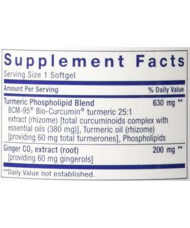 Life Extension Advanced Bio-Curcumin with Ginger & Turmerones - 30 Count (Pack of 2) - Buy Online on GoSupps.com