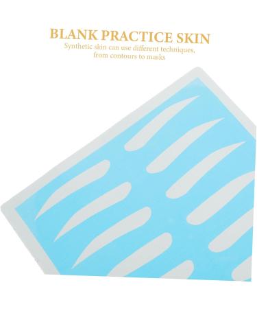  TOVINANNA 8 Pairs of Eyebrow Training Skin Reusable Sustainable Practice Skin for Precision Makeup Techniques for Beginners - Buy Online on GoSupps.com