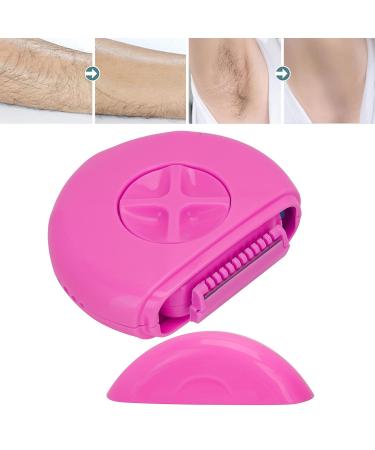 Buy 3 in 1 Manual Razor for Women - Portable Epilator & Hair Remover in Rose Red - Perfect for Smooth Skin Worldwide - Buy Online on GoSupps.com
