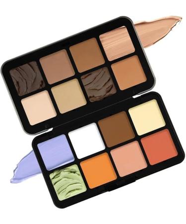 16 Colors Concealer Makeup Palette - Professional Full Coverage Makeup Palette - Contouring Foundation - Correcting and Concealing Blemishes Redness - Buy Online on GoSupps.com
