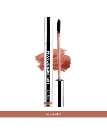 Sacheu Peel Off Lip Stain with Hyaluronic Acid & Vitamin E - Long Lasting Tattoo Lip Liner in p-INKED Shade - For All Skin Types | 1 Pack - Buy Online on GoSupps.com