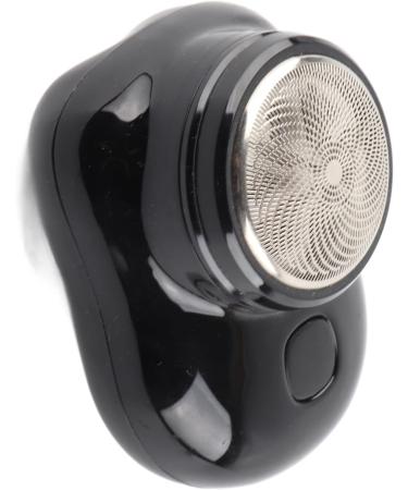 Electric Beard Trimmer - Mini Size Automatic Hair Cutter with Double Ring Blade | Home Grooming Tool (Black - Buy Online on GoSupps.com