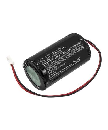 Synergy Digital Emergency Lighting Battery Compatible with Visonic SR720PG2 Emergency Lighting (Li-SOCl2 3.6V 14500mAh) Ultra High Capacity Replacement for Visonic 0-9912-K Battery