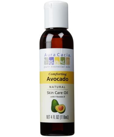 Aura Cacia Skin Care Oil Comforting Avocado 4 fl oz (118 ml)