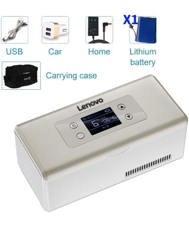 RZM AIYE Medicine Refrigerator and Insulin Cooler with Advanced Temperature Control System - Portable Medication Cooler Box for Car Travel Home - Buy Online on GoSupps.com