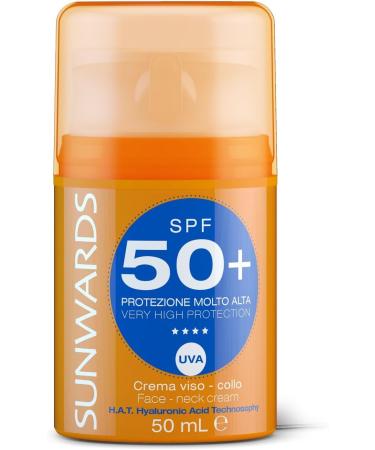 SUNWARDS SPF 50+ face and neck cream 50 ml - Buy Online on GoSupps.com