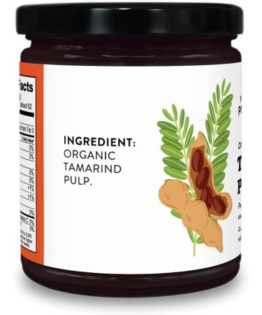 Pure 100% Organic Tamarind Paste - Perfect for Adding Sour and Tart Taste Indian Foods 11oz - Buy Online on GoSupps.com