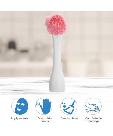Raguso Manual Silicone Face Scrubber & Blending Pen - Perfect Facial Cleansing Brush for Makeup Removal | International Shipping Available - Buy Online on GoSupps.com