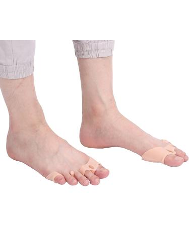 Silicone Toe Separator Big Toe Spacers Gel Spreader for Bunion Relief and Toe Alignment - 1 Pair (Color) - Buy Online on GoSupps.com