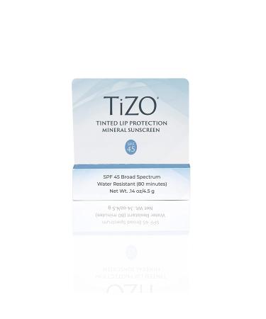 TIZO Tinted Lip Protection SPF 45 0.14 oz - Sunscreen Lip Balm - Buy Online on GoSupps.com