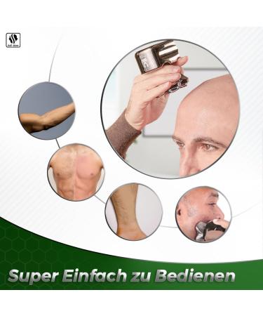 Pitbull Platinum Pro Electric Shaver for Men | Wet & Dry Shave | International Shipping Available - Buy Online on GoSupps.com