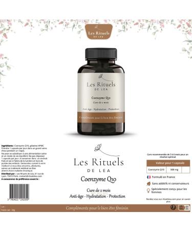 Coenzyme Q10 Compl ment Alimentaire Naturel Antioxydant Puissant nergie Cellulaire & Sant Cardiaque 60 G lules V g tales - Buy Online on GoSupps.com