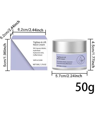 2024 New Neck Firming Cream 50g Tighten & Lift Firming Neck Cream Anti-Aging Smoothes Wrinkles Skin Tightening And Repair Decolletage Cream Advanced Tightening Moisturizer For Firm Youthful Skin - Buy Online on GoSupps.com