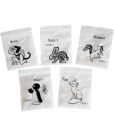 Orthodontic Elastic Bands - 500 Pack of Dental Latex Elastics for Tooth Gap Accessories (Fuchs 1/4) - International Shipping Available - Buy Online on GoSupps.com