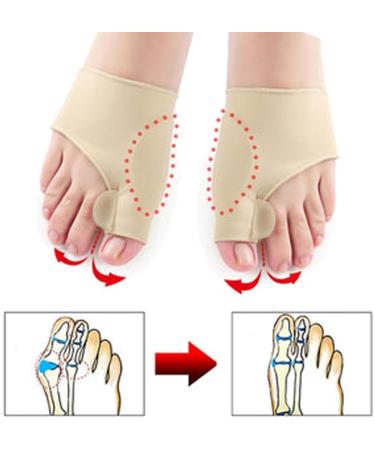Browsluv Premium Bunion Corrector Socks - Orthopedic Toe Straightener Brace for Women (2 Pcs Black) - Buy Online on GoSupps.com