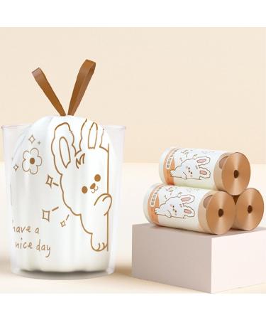 Trash Bags Small - Portable Drawstring Garbage Bags Unscented Bathroom Wastebasket Trash Bag with Strong Load-Bearing Capacity Shakven 30pcs - Buy Online on GoSupps.com