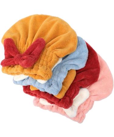 2024 Premium Super Absorbent Blue Hair Towel Wrap - Quick Drying Microfiber for Curly Long & Thick Hair - Unisex Hair Drying Cap - Buy Online on GoSupps.com