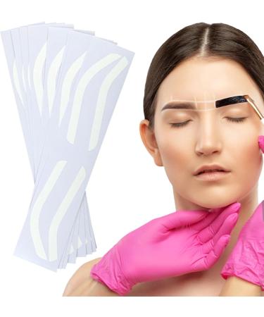  Ynnhik Eyebrow Shape Tape | Eyebrow Stencil Kit for Women | 50 Pairs Professional Templates Auxiliary Adhesive Tape Stickers for Dye Makeup - Buy Online on GoSupps.com