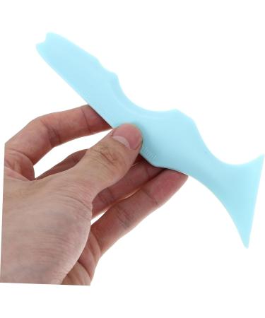 Abaodam 4pcs Silicone Beauty Ruler Lip Liner Silicone Winged Eyeliner Tool Eyeliner Aid Eyelash Travel Pads - Buy Online on GoSupps.com