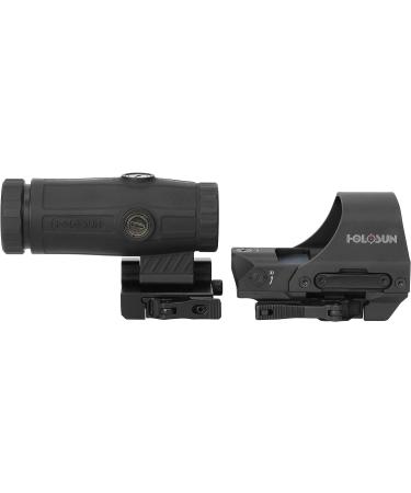 Holosun HS510c Reflex Red Dot Sight + HM3X 3X Magnifier Combo Set - Enhanced Accuracy and Precision - Buy Online on GoSupps.com