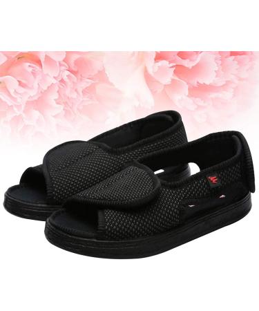 EXCEART Diabetic House Slippers - Therapeutic Extra Depth Shoe for Women Men Size 45 - Adjustable Nursing Indoor Shoes - Buy Online on GoSupps.com