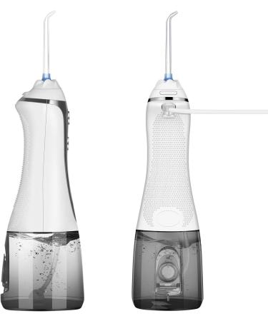 Binefia Water Flosser Cordless | 5 Modes, 360 Rotation, IPX7 Waterproof | 6 Jet Tips, 300ML Tank | USB Rechargeable Teeth Cleaner for Home/Travel - Buy Online on GoSupps.com