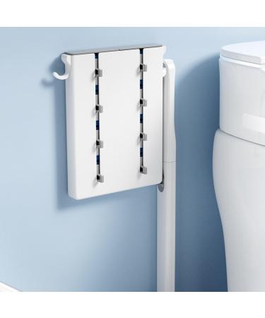 YUKORT Disposable toilet cleaning system with 80 refills wall-mounted storage box for convenient cleaning supplies White One Size 1 count (Pack of 1) White - Buy Online on GoSupps.com
