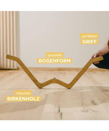 TRIGGERBOW Wooden Trigger Point Massager for Back Neck & Shoulder Relief - Optimize Pain Relief & Muscle Recovery - Buy Online on GoSupps.com