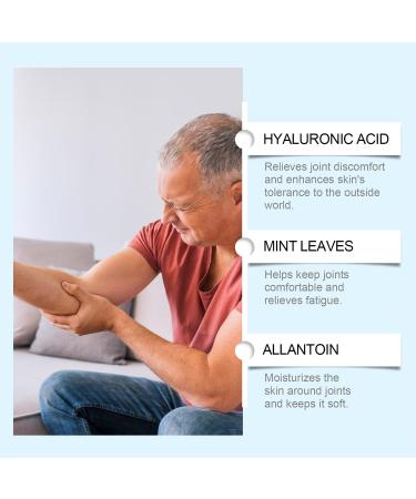 JoanofArc Joint Relief Cream Joint and Bone Cream Professional Bone Care Gel Soothing Relief for Stiff Joints & Muscles Fast-Absorbing Formula for Back Neck Hands Kneel (50g) - Buy Online on GoSupps.com