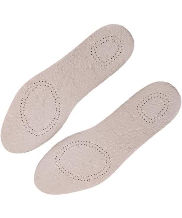 Buy Thin Leather Sports Insoles - Arch Supports for Plantar Fasciitis - Odor-Resistant & Comfortable - 25.3cm Full Pad - Buy Online on GoSupps.com