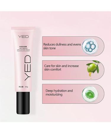 Yed Pre-Makeup Application Cream Yed Foundation Yed Face Cream Lightening Pre-Makeup Cream For Skin Color Invisible Pore Concealer (1pc) - Buy Online on GoSupps.com
