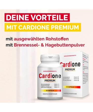 Buy MayProducts Cardione Premium Capsules - Quality from Germany | 60 Capsules for Men & Women - Best Cardiovascular Support - Buy Online on GoSupps.com