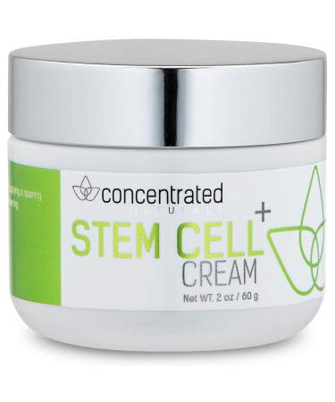 Concentrated Naturals Stem Cell Cream for Face | with Sea Weed Extract  Hyaluronic Acid  Lactic Acid | May Help Hydrate  Firm and Brighten Skin |Net WT. 2 oz / 60 g