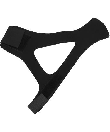 Buy Comfortable Black Chin Strap for Snoring Relief - Anti-Snore Breathable Solution for Women | International Shipping - Buy Online on GoSupps.com