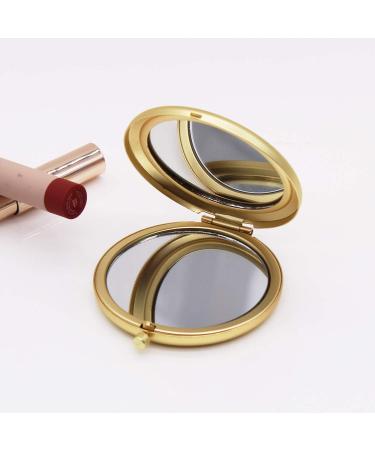 Muminglong Little Bear Inspirational Makeup Mirror - Braver Than You Believe (Gold) - Buy Online on GoSupps.com