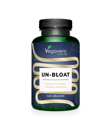 Un-Bloat Vegavero | Complexe Anti Ballonnements + Digestion | Avec Enzymes Digestives + Extraits de Plantes | Sans Additifs & Vegan