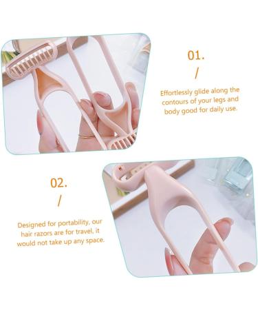 Doitool 6-Pack Women's Face & Bikini Razors - Pink Eyebrow Cutter & Hair Removal Tools - Buy Online on GoSupps.com