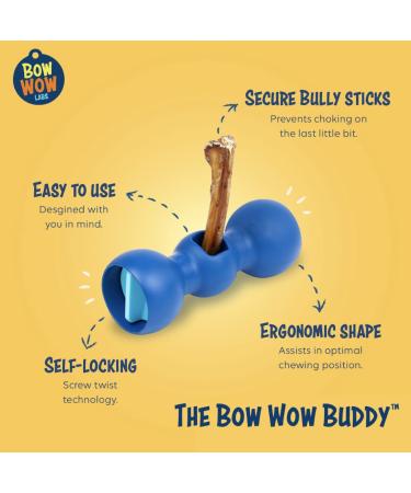 Bow Wow Labs Bully Buddy Safety Device for Small Dogs - Bully Stick Holder (Pack of 1) - Buy Online on GoSupps.com