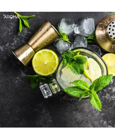 myAROMA No 23 pomegranate 10 ml pure natural aroma flavor drops for water and cocktails food flavoring for cooking and baking sugarfree - Buy Online on GoSupps.com