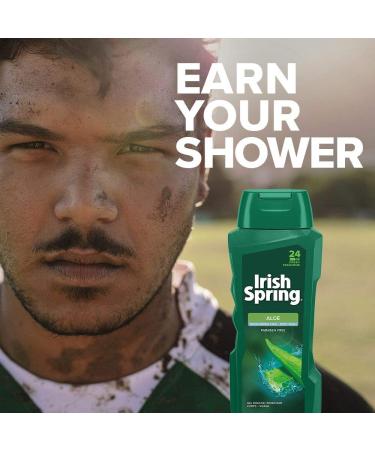 Irish Spring Original Body Wash for Men - 18 Fl Oz, Pack of 4 - Refreshing Cleanliness for Men - Buy Online on GoSupps.com