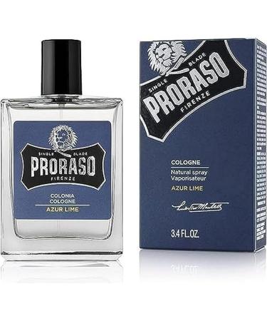 Proraso Eau De Cologne Azur Lime 3.4 Fl Oz