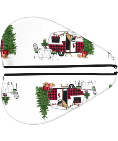 Hair Towel Wrap - Quick Drying Vintage Buffalo Plaid Towel Turban for Easy Hair Care - International Shipping Available - Buy Online on GoSupps.com
