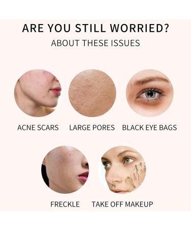  Yhsioaklo Matte Concealer - Skin Correcting Cream | Full Coverage Moisturizing and Waterproof Concealer for Women: Blemishes Dark Circles Weddings Dates - Buy Online on GoSupps.com