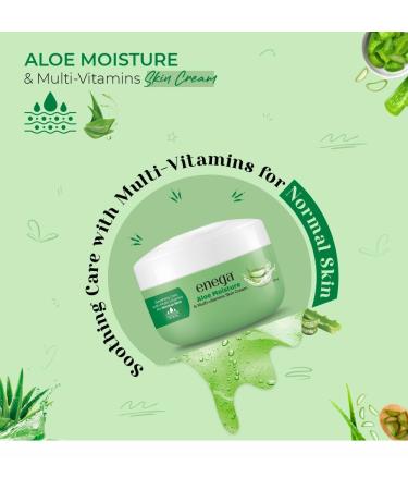 Aloe Vera & Multi Vitamin Skin Cream - Deep Moisture Glow Boost & Providing Essential Nutrients- 50ml pack of 1 1.69 Fl Oz (Pack of 1) Aloe-50ML - Buy Online on GoSupps.com