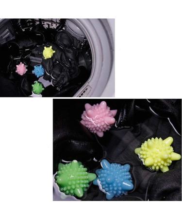 Washing Ball Washing Ball for Washing Machine Laundry Ball Plastic Dryer Balls Reusable Dryer Ball Laundry Ball Solid Colorful Dryer Balls Random Colors 6cm 12 Pieces - Buy Online on GoSupps.com