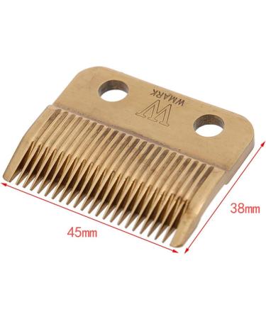 Pomojonbi Replace Cutter Metal Bottom Clipper Blade for Electric Shaver-Golden - Buy Online on GoSupps.com