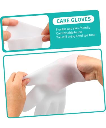 Beaupretty 1 Pair Moisturizing Gloves Moisturizing Gel Gloves Finger Gloves Mittens for Women Ladies Mittens Gloves Lotion Fingerless Gloves Hands Care Gloves at Night White Gloves Miss Sebs - Buy Online on GoSupps.com