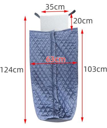 Wheelchair Warmer Cover Blanket Manual Electric Wheelchair Windshield Cold Proof Plus Velvet Leggings and Knee Pads Winter Windproof Cover Blanket Royal Blue - Buy Online on GoSupps.com