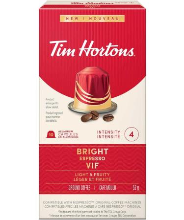 Tim Hortons Espresso Capsules Nespresso Original Line Compatible Variety Pack 60-count - Buy Online on GoSupps.com